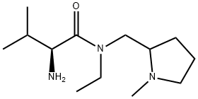 (S)-2-AMino-N-ethyl-3-Methyl-N-(1-Methyl-pyrrolidin-2-ylMethyl)-butyraMide 结构式