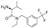 (S)-2-AMino-N-ethyl-3-Methyl-N-(3-trifluoroMethyl-benzyl)-butyraMide 结构式