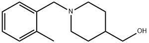 1-(2-甲基-苄基)-哌啶-4-基]-甲醇 结构式