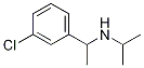 [1-(3-Chloro-phenyl)-ethyl]-isopropyl-aMine 结构式