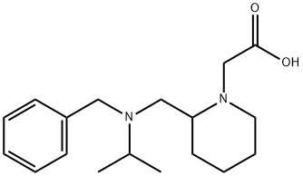 {2-[(Benzyl-isopropyl-aMino)-Methyl]-piperidin-1-yl}-acetic acid 结构式