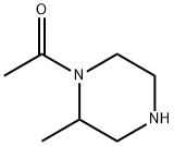 1-(2-Methyl-piperazin-1-yl)-ethanone 结构式