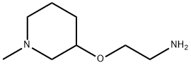 2-(1-Methyl-piperidin-3-yloxy)-ethylaMine 结构式