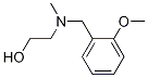 2-[(2-甲氧基-苄基)-甲基-氨基]-乙醇 结构式