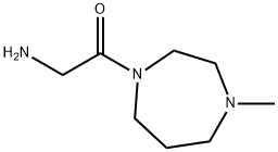 2-AMino-1-(4-Methyl-[1,4]diazepan-1-yl)-ethanone 结构式