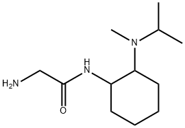 2-AMino-N-[2-(isopropyl-Methyl-aMino)-cyclohexyl]-acetaMide 结构式