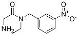 2-AMino-N-ethyl-N-(3-nitro-benzyl)-acetaMide 结构式