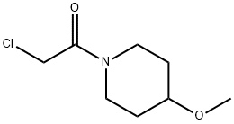 2-氯-1-(4-甲氧基哌啶-1-基)乙-1-酮 结构式