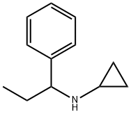 Cyclopropyl-(1-phenyl-propyl)-aMine 结构式