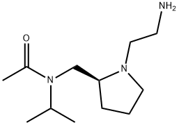 N-[(S)-1-(2-AMino-ethyl)-pyrrolidin-2-ylMethyl]-N-isopropyl-acetaMide 结构式