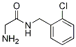 2-amino-N-(2-chlorobenzyl)acetamide 结构式