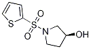 (S)-1-(Thiophene-2-sulfonyl)-pyrrolidin-3-ol 结构式