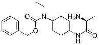 (1R,4R)-[4-((S)-2-AMino-propionylaMino)-cyclohexyl]-ethyl-carbaMic acid benzyl ester 结构式