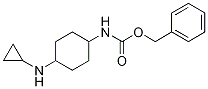 (4-CyclopropylaMino-cyclohexyl)-carbaMic acid benzyl ester 结构式