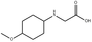 (4-Methoxy-cyclohexylaMino)-acetic acid 结构式