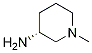 (R)-1-甲基-3-氨基哌啶 结构式