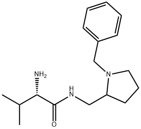 (S)-2-AMino-N-(1-benzyl-pyrrolidin-2-ylMethyl)-3-Methyl-butyraMide 结构式