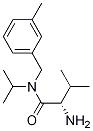 (S)-2-AMino-N-isopropyl-3-Methyl-N-(3-Methyl-benzyl)-butyraMide 结构式