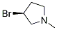 (S)-3-BroMo-1-Methyl-pyrrolidine 结构式