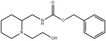 [1-(2-Hydroxy-ethyl)-piperidin-2-ylMethyl]-carbaMic acid benzyl ester 结构式