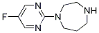 1-(5-氟嘧啶-2-基)-1,4-二氮杂 结构式