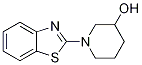 1-Benzothiazol-2-yl-piperidin-3-ol 结构式