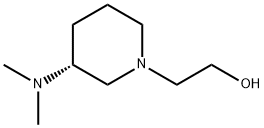 2-((R)-3-DiMethylaMino-piperidin-1-yl)-ethanol 结构式