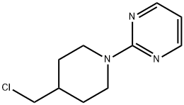 2-[4-(氯甲基)哌啶]嘧啶 结构式