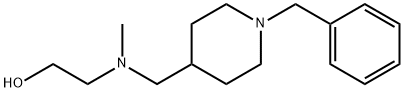 2-[(1-Benzyl-piperidin-4-ylMethyl)-Methyl-aMino]-ethanol 结构式