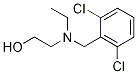 2-[(2,6-Dichloro-benzyl)-ethyl-aMino]-ethanol 结构式