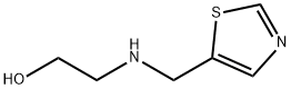 2-[(Thiazol-5-ylMethyl)-aMino]-ethanol 结构式