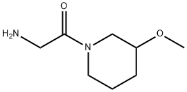 2-AMino-1-(3-Methoxy-piperidin-1-yl)-ethanone 结构式