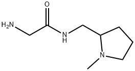 2-AMino-N-(1-Methyl-pyrrolidin-2-ylMethyl)-acetaMide 结构式