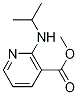 2-IsopropylaMino-nicotinic acid Methyl ester 结构式