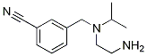 3-{[(2-AMino-ethyl)-isopropyl-aMino]-Methyl}-benzonitrile 结构式