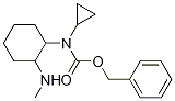 Cyclopropyl-(2-MethylaMino-cyclohexyl)-carbaMic acid benzyl ester 结构式