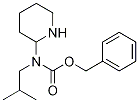 Isopropyl-piperidin-2-ylMethyl-carbaMic acid benzyl ester 结构式