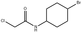 N-(4-BroMo-cyclohexyl)-2-chloro-acetaMide 结构式