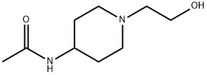 N-[1-(2-Hydroxy-ethyl)-piperidin-4-yl]-acetaMide 结构式