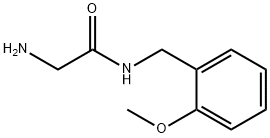 2-amino-N-(2-methoxybenzyl)acetamide 结构式