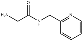 2-amino-N-(pyridin-2-ylmethyl)acetamide 结构式