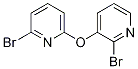 2-bromo-6-(2-bromopyridin-3-yloxy)pyridine 结构式