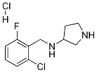 (2-氯-6-氟-苄基)-吡咯烷-3-基-胺盐酸盐 结构式