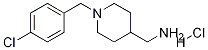 1-(4-氯-苄基)-哌啶-4-基]-甲基-胺盐酸盐 结构式