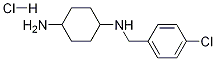 (1R,4R)-N1-(4-氯苄基)环己烷-1,4-二胺盐酸盐 结构式
