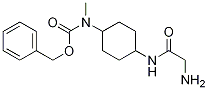 (1R,4R)-[4-(2-AMino-acetylaMino)-cyclohexyl]-Methyl-carbaMic acid benzyl ester 结构式