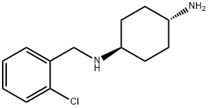 (1R,4R)-N-(2-氯-苄基)-环己烷-1,4-二胺 结构式