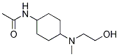 (1R,4R)-N-{4-[(2-Hydroxy-ethyl)-Methyl-aMino]-cyclohexyl}-acetaMide 结构式