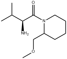 (S)-2-AMino-1-(2-MethoxyMethyl-piperidin-1-yl)-3-Methyl-butan-1-one 结构式