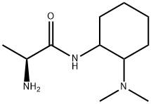 (S)-2-AMino-N-(2-diMethylaMino-cyclohexyl)-propionaMide 结构式